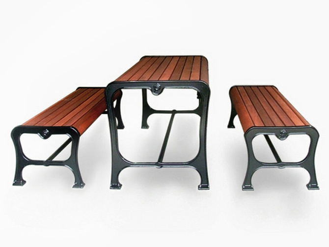 EM094 Bench and EM095 Table, Boulevarde Setting with Rose Motif option.jpg
